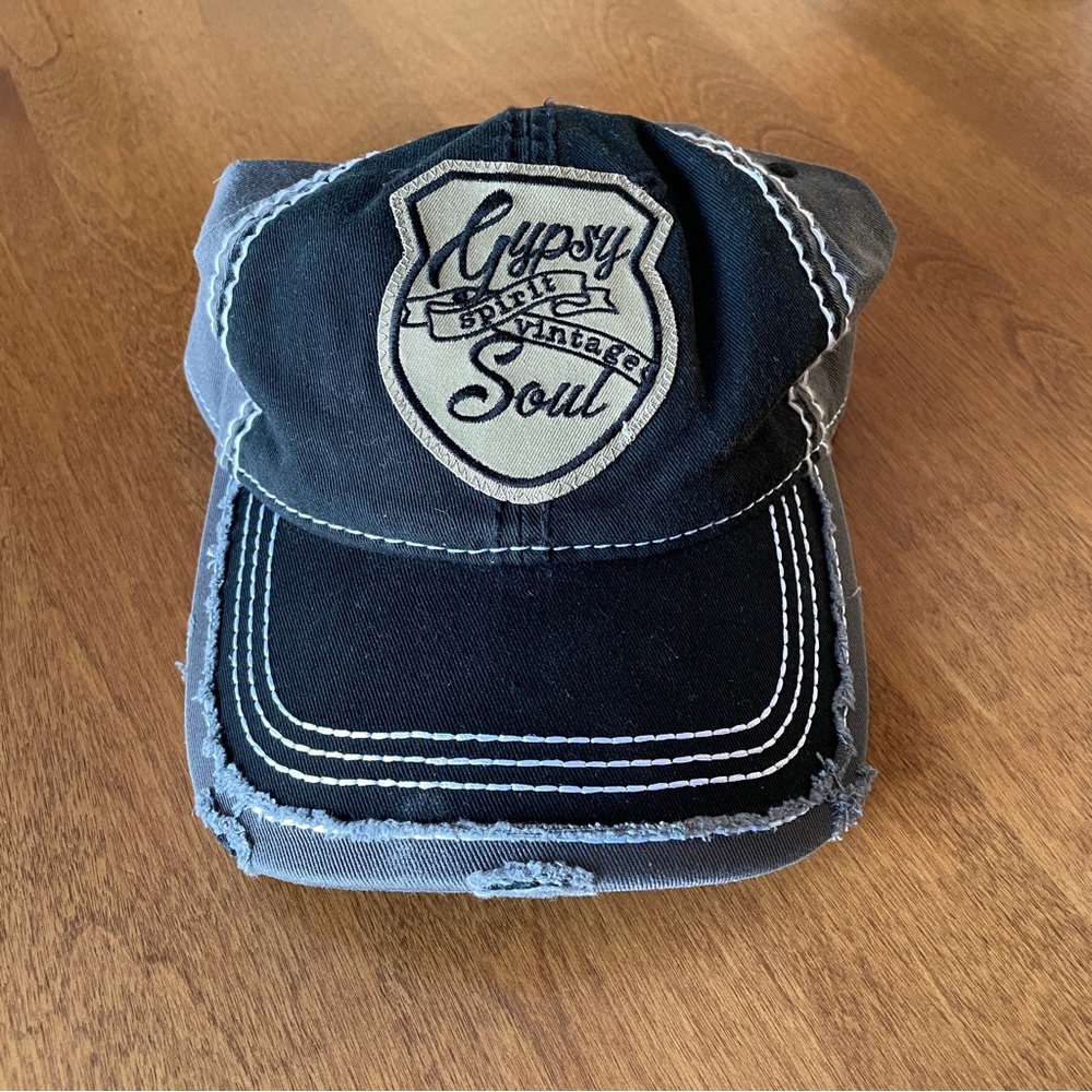 Gypsy Spirit Vintage Soul Hat - New - Distressed, Adjustable by Lucky Junk